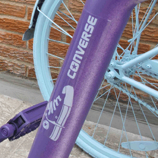 #CONVERSE RAINBOW BICIS