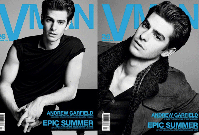 ANDREW GARFIELD #COVERBOY