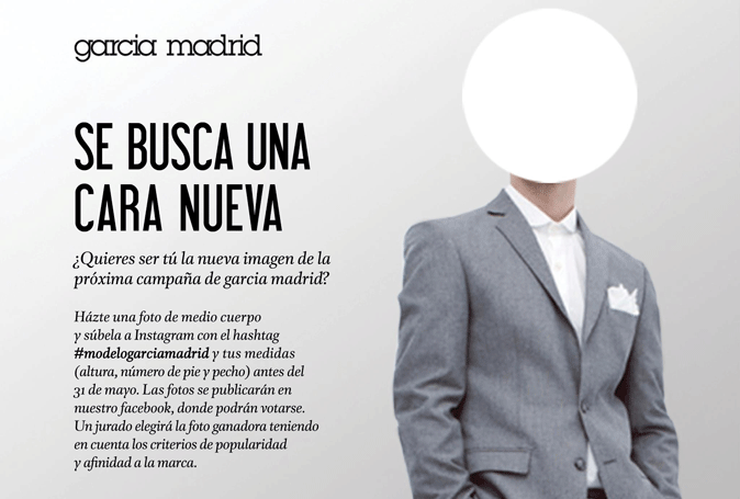 SE BUSCA UNA CARA NUEVA