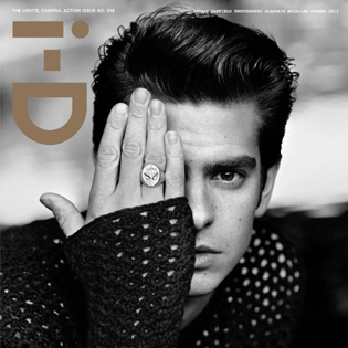 ANDREW GARFIELD #COVERBOY